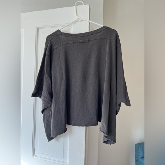 NWT Free People We The Free CC Tee, large, black - Picture 2 of 4